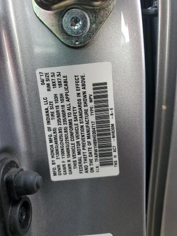 Photo 14 from auction – 2017 HONDA CR-V EXL with VIN 7FARW1H89HE004717