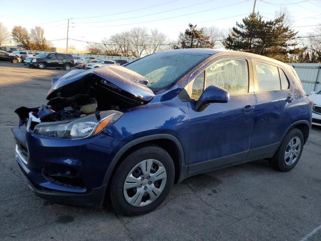CHEVROLET TRAX LS 2017 with VIN 3GNCJKSBXHL220501 - Photo from auction