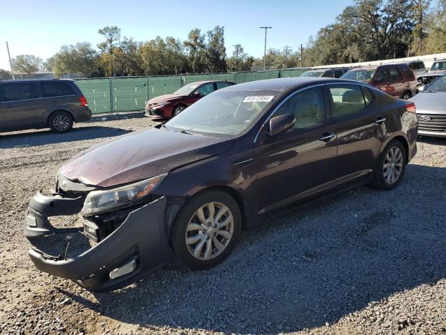 KIA OPTIMA EX 2014 with VIN 5XXGN4A71EG264983 - Photo from auction