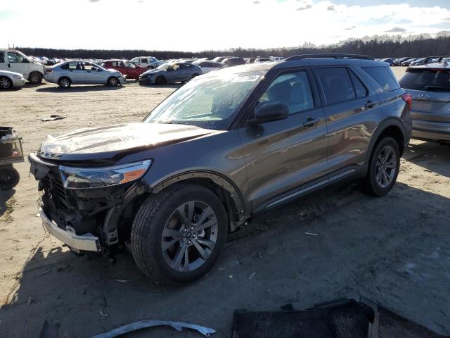 FORD EXPLORER X 2021 with VIN 1FMSK7DHXMGA32488 - Photo from auction