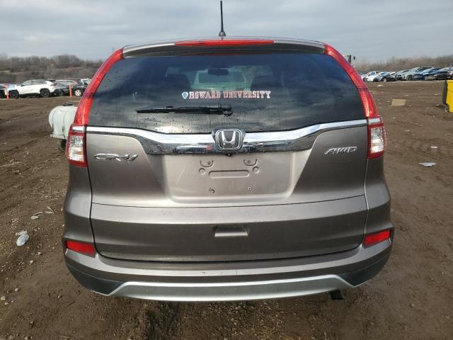 Photo 6 from auction – 2015 HONDA CR-V EX with VIN 5J6RM4H51FL029902
