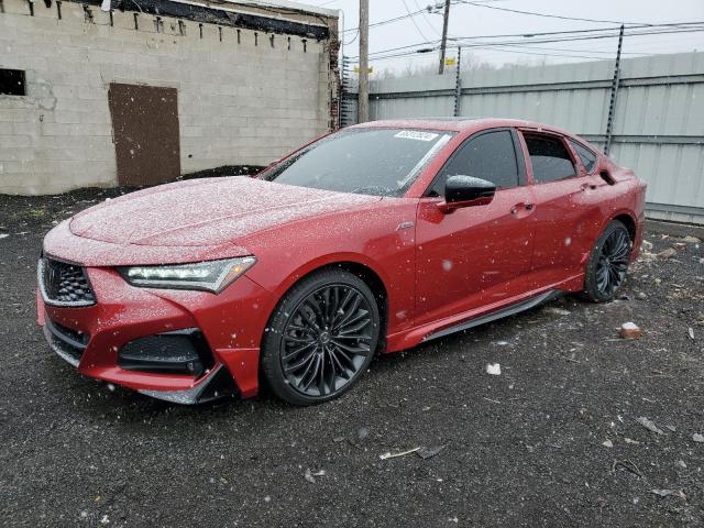 ACURA TLX TECH A 2021 with VIN 19UUB6F50MA003919 - Photo from auction