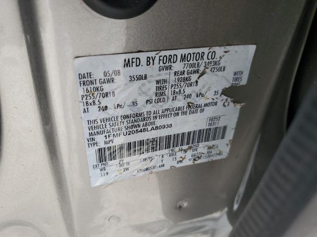 Photo 14 from auction – 2008 FORD EXPEDITION with VIN 1FMFU20548LA80933