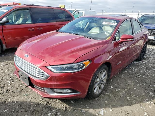 FORD FUSION SE 2017 with VIN 3FA6P0LU6HR241874 - Photo from auction