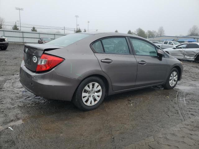 Photo 3 from auction – 2012 HONDA CIVIC LX with VIN 19XFB2F50CE388667