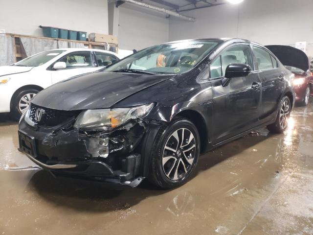 HONDA CIVIC EX 2014 with VIN 2HGFB2F80EH546900 - Photo from auction