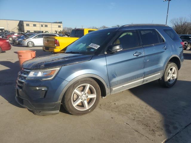 FORD EXPLORER X 2018 with VIN 1FM5K7D82JGB78313 - Photo from auction