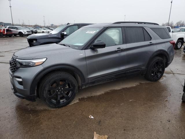 FORD EXPLORER S 2023 with VIN 1FMSK8KH9PGB26097 - Photo from auction