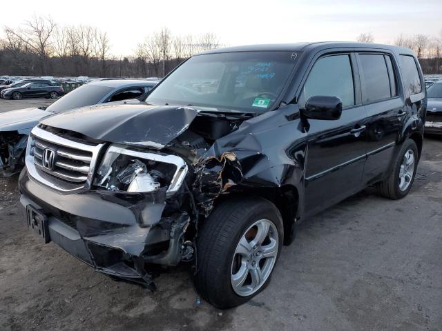 HONDA PILOT EXL 2014 with VIN 5FNYF4H51EB031887 - Photo from auction