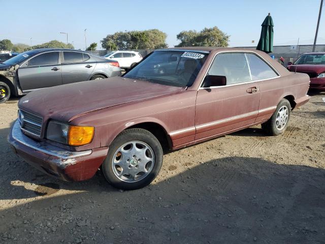 MERCEDES-BENZ 500 SEC 1984 with VIN WDBCA44A8EA029413 - Photo from auction