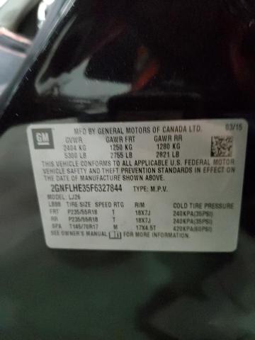 Photo 14 from auction – 2015 CHEVROLET EQUINOX LT with VIN 2GNFLHE35F6327844