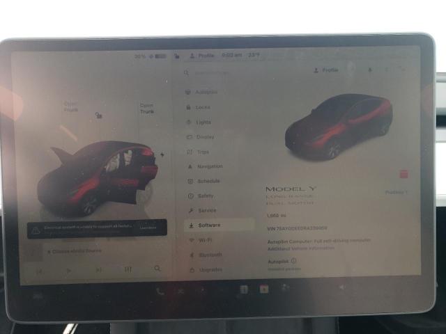 Photo 9 from auction – 2024 TESLA MODEL Y with VIN 7SAYGDEE0RA239959