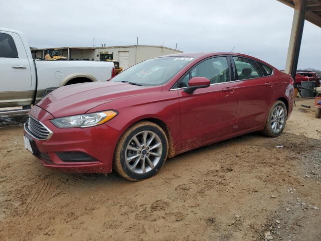 FORD FUSION SE 2017 with VIN 3FA6P0HD4HR262313 - Photo from auction