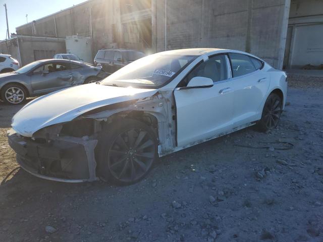 TESLA MODEL S 2012 with VIN 5YJSA1DP3CFS00590 - Photo from auction
