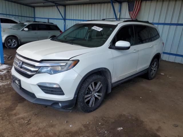HONDA PILOT EXL 2017 with VIN 5FNYF6H85HB066359 - Photo from auction