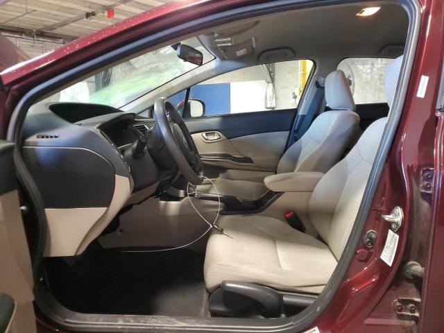 Photo 7 from auction – 2015 HONDA CIVIC LX with VIN 19XFB2F59FE285395