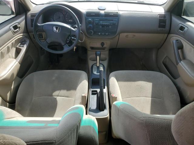 Photo 8 from auction – 2001 HONDA CIVIC EX with VIN 2HGES26701H550345