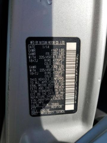 Photo 14 from auction – 2014 NISSAN JUKE S with VIN JN8AF5MV3ET363876