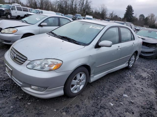 TOYOTA COROLLA CE 2003 with VIN 1NXBR32E93Z178717 - Photo from auction