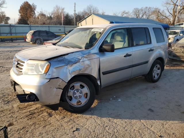 Photo 1 from auction – 2013 HONDA PILOT LX with VIN 5FNYF4H2XDB030810