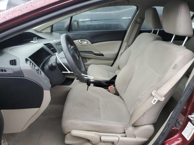 Photo 7 from auction – 2012 HONDA CIVIC LX with VIN 19XFB2F5XCE375716