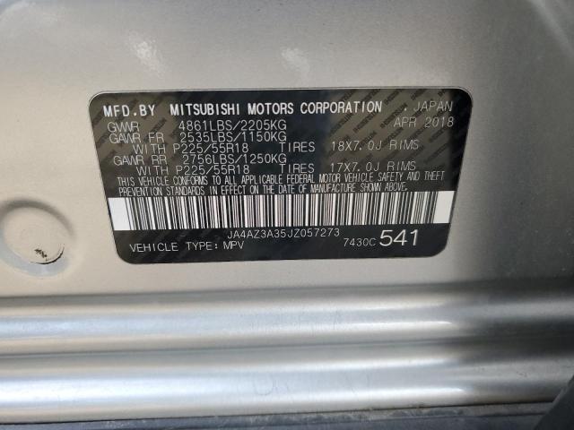 Photo 14 from auction – 2018 MITSUBISHI OUTLANDER with VIN JA4AZ3A35JZ057273
