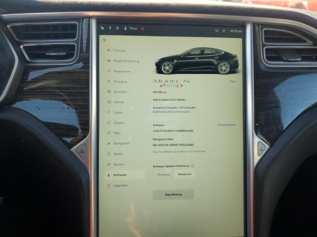 Photo 9 from auction – 2014 TESLA MODEL S with VIN 5YJSA1H27EFP68147