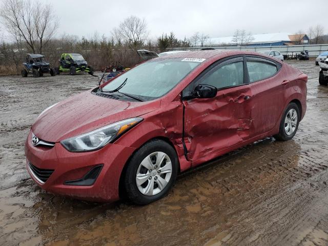 HYUNDAI ELANTRA SE 2016 with VIN 5NPDH4AE0GH783832 - Photo from auction