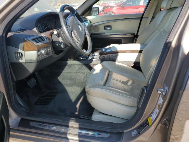 Photo 7 from auction – 2008 BMW 750 I with VIN WBAHL83578DT11250