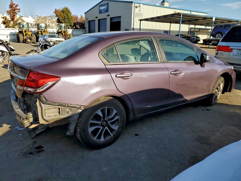 Фото 3 с аукциона – 2014 HONDA CIVIC EX с VIN 19XFB2F84EE211049