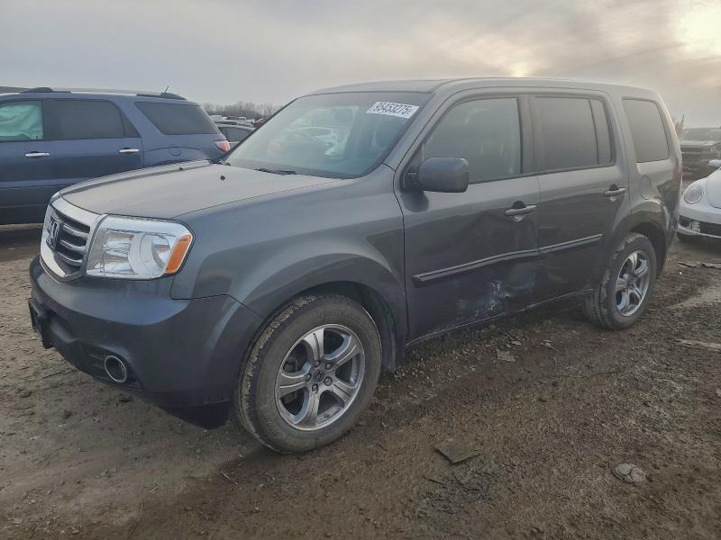 HONDA PILOT EXLN 2012 with VIN 5FNYF4H79CB019890 - Photo from auction