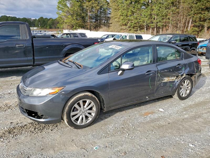 Photo 1 from auction – 2012 HONDA CIVIC EXL with VIN 2HGFB2F94CH578495