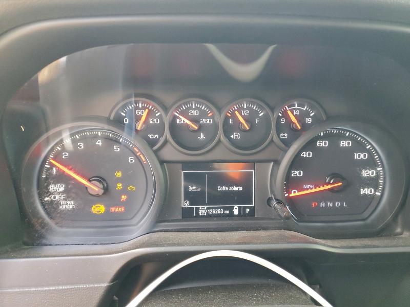 Photo 9 from auction – 2021 CHEVROLET SILVERADO with VIN 1GCRYBEK1MZ360191