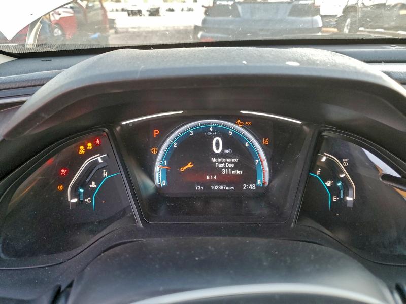 Photo 9 from auction – 2019 HONDA CIVIC LX with VIN 19XFC2F69KE212236