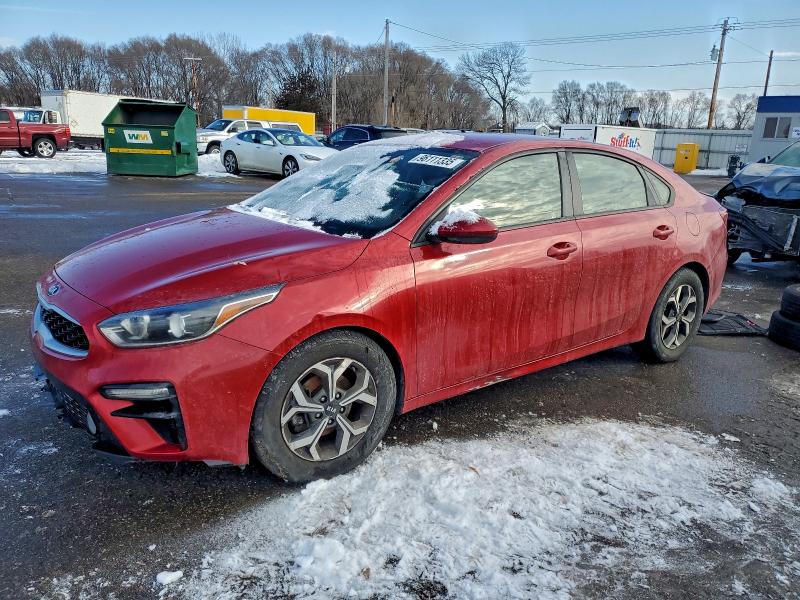 KIA FORTE FE 2019 with VIN 3KPF24AD5KE135563 - Photo from auction