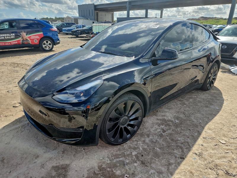 TESLA MODEL Y 2023 with VIN 7SAYGDEF5PF694508 - Photo from auction