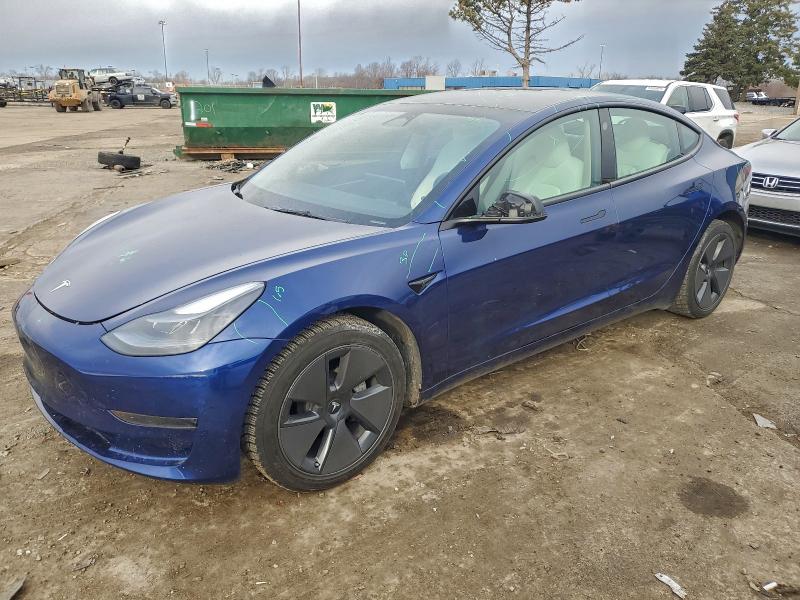 TESLA MODEL 3 2023 with VIN 5YJ3E1EA2PF600343 - Photo from auction