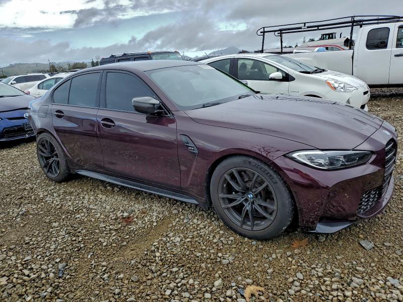 Photo 4 from auction – 2022 BMW M3 with VIN WBS53AY0XNFM21700
