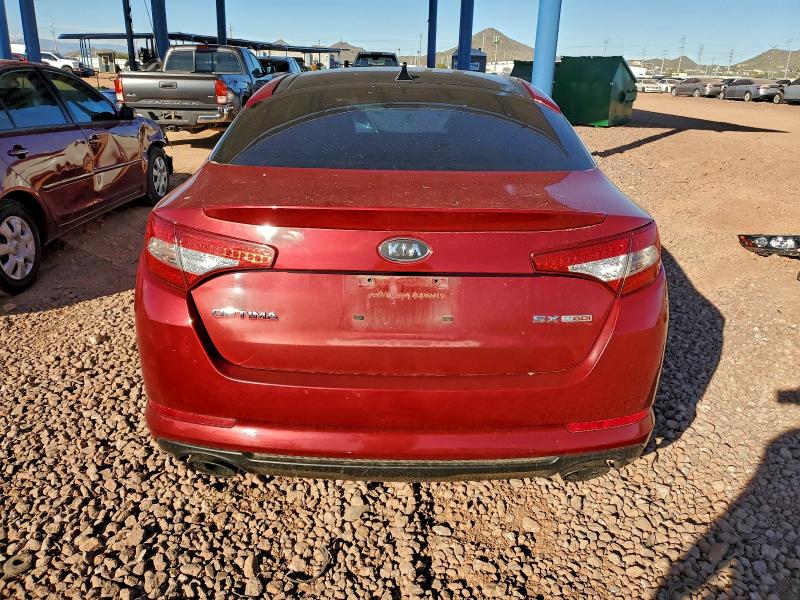 Photo 6 from auction – 2011 KIA OPTIMA SX with VIN KNAGR4A63B5094036