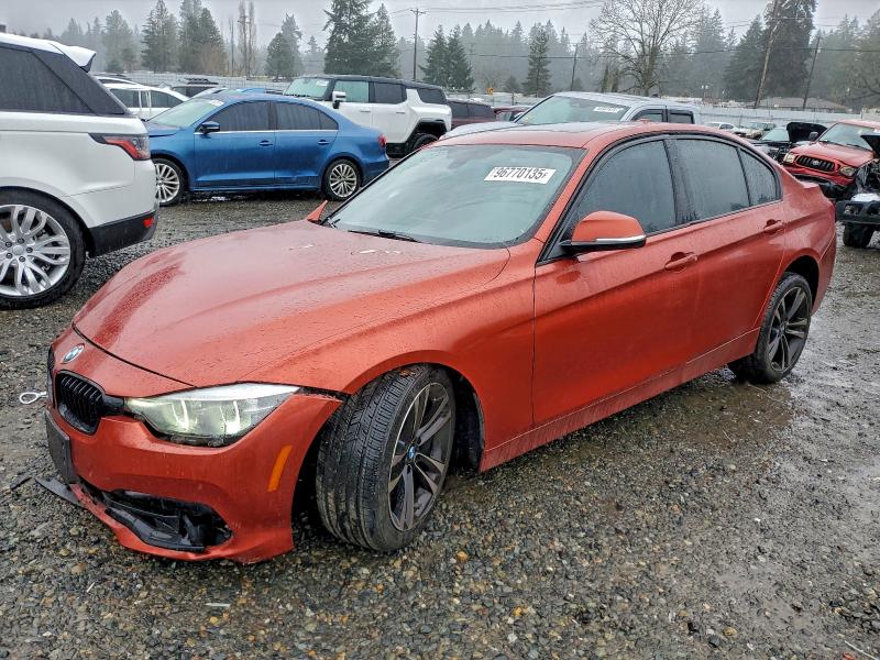 BMW 330 I 2018 with VIN WBA8B9G53JNU95685 - Photo from auction