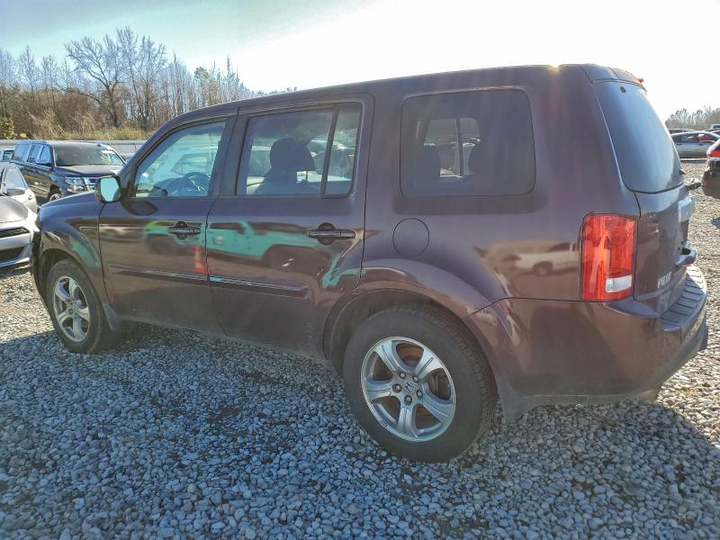 Photo 2 from auction – 2014 HONDA PILOT EXL with VIN 5FNYF3H55EB005349