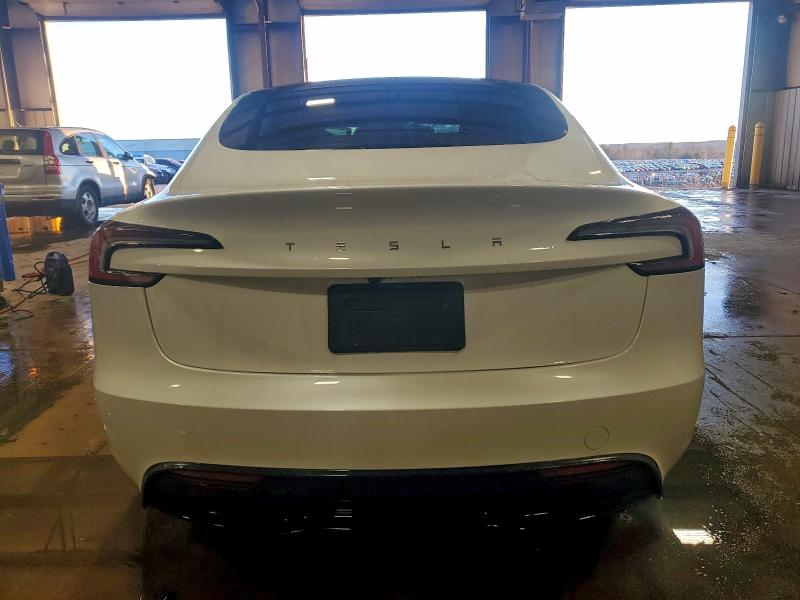 Photo 6 from auction – 2025 TESLA MODEL 3 with VIN 5YJ3E1EA0SF034692
