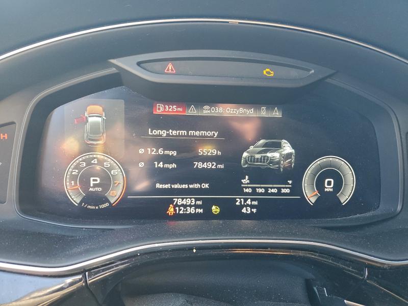 Photo 9 from auction – 2019 AUDI Q8 PRESTIG with VIN WA1FVAF18KD034114
