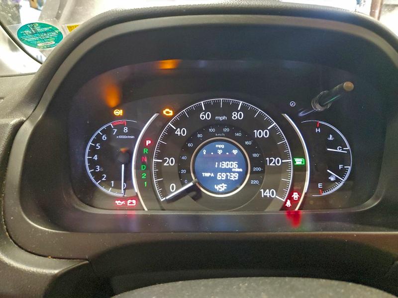 Photo 9 from auction – 2013 HONDA CR-V EX with VIN 5J6RM4H59DL020085