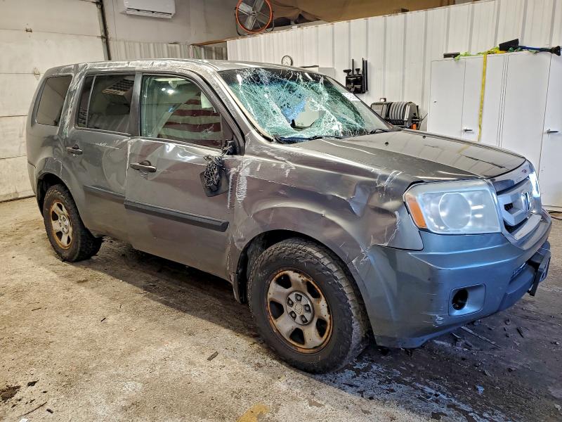 Photo 4 from auction – 2009 HONDA PILOT LX with VIN 5FNYF48209B045971