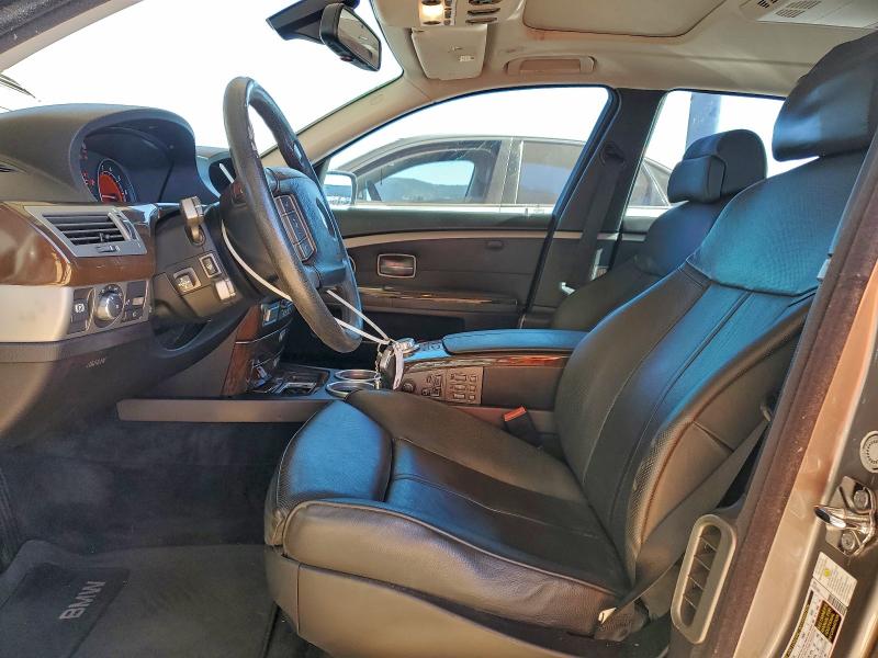 Photo 7 from auction – 2008 BMW 750 LI with VIN WBAHN83558DT83722