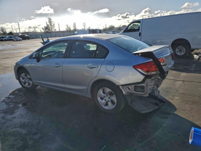 Photo 2 from auction – 2013 HONDA CIVIC with VIN 19XFB2F56DE087421