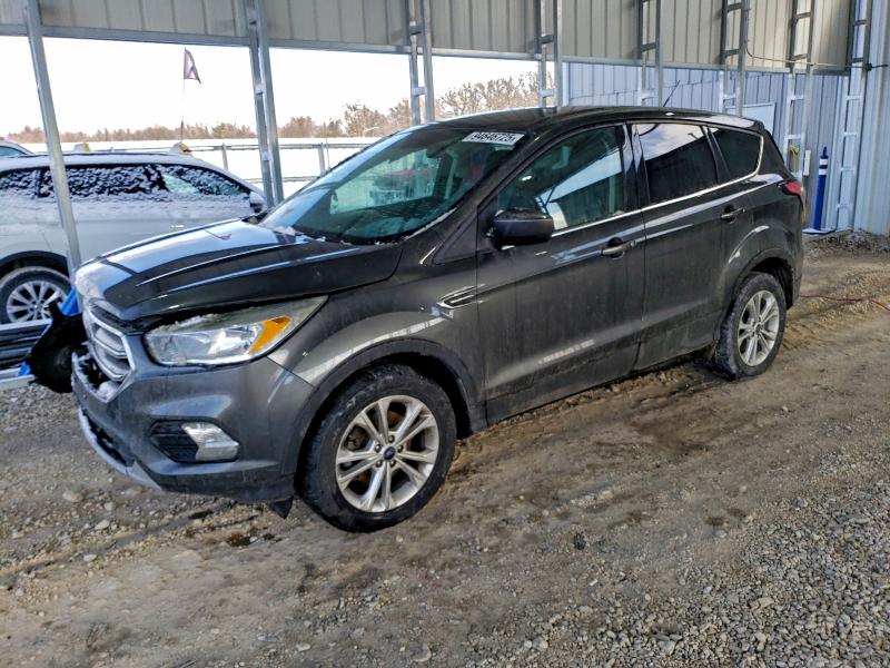 FORD ESCAPE SE 2017 with VIN 1FMCU0GD9HUD39107 - Photo from auction