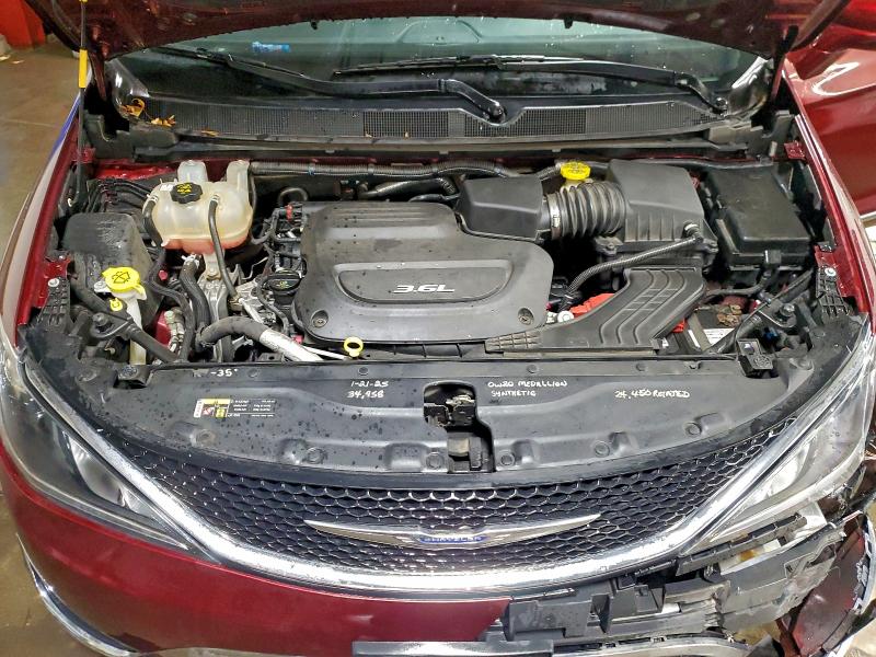 Photo 12 from auction – 2017 CHRYSLER PACIFICA T with VIN 2C4RC1BG7HR611367
