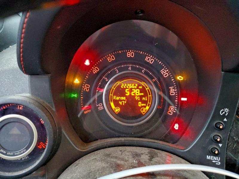 Photo 9 from auction – 2013 FIAT 500 ABARTH with VIN 3C3CFFJH0DT670390